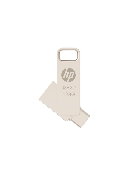 PNY HP x206C unidad flash USB 128 GB USB Type-A / USB Type-C 3.2 Gen 1 (3.1 Gen 1) Plata