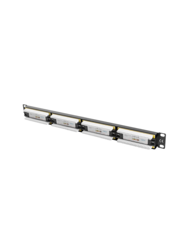 Lanberg PPU6-1024-B panel de parcheo 1U