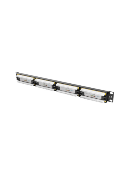 Lanberg PPU6-1024-B panel de parcheo 1U
