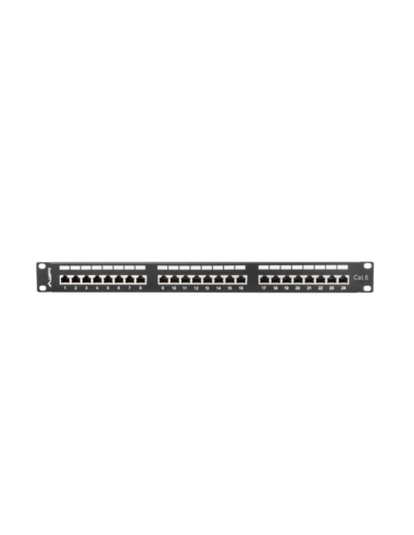 Lanberg PPS6-1024-B panel de parcheo 1U