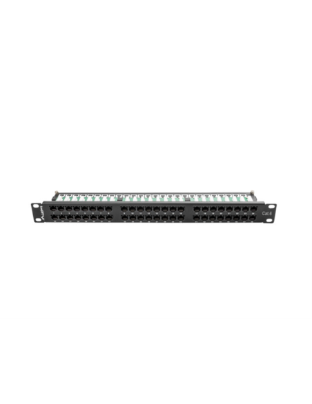 Lanberg PPU6-1048-B panel de parcheo 1U