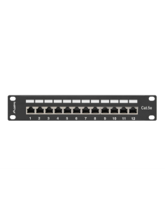 Lanberg PPF5-9012-B panel de parcheo 1U