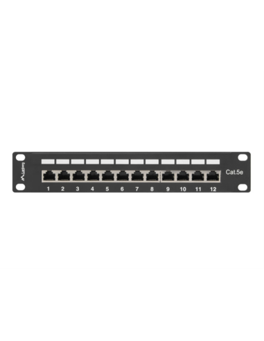 Lanberg PPF5-9012-B panel de parcheo 1U