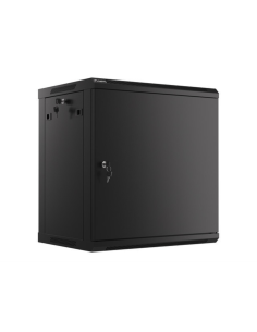Lanberg WF01-6412-00B armario rack 12U Bastidor de pared Negro