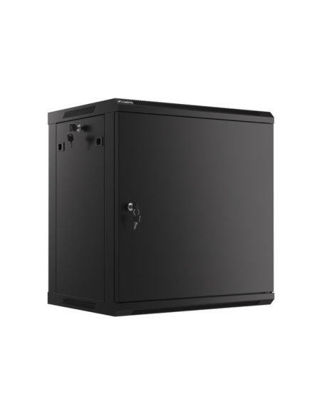 Lanberg WF01-6412-00B armario rack 12U Bastidor de pared Negro