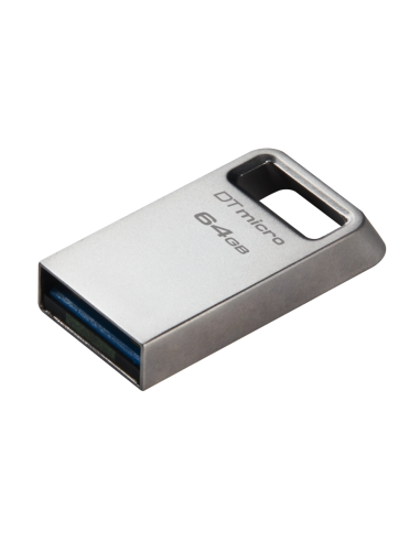 Kingston Technology DataTraveler 64GB Micro 200MB/s Metal USB 3.2 Gen 1