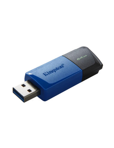 Kingston Technology DataTraveler 64GB USB3.2 Gen 1 Exodia M (Negro + Azul)