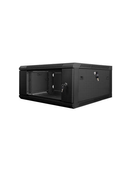 Lanberg WF01-6604-10B armario rack 4U Bastidor de pared Negro