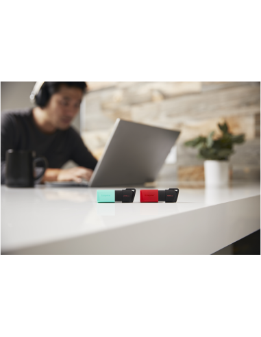 Kingston Technology DataTraveler 128GB USB3.2 Gen1 Exodia M (Negro + Rojo)