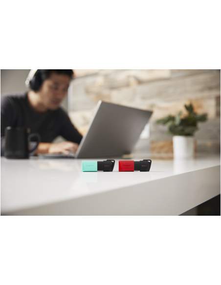 Kingston Technology DataTraveler 128GB USB3.2 Gen1 Exodia M (Negro + Rojo)