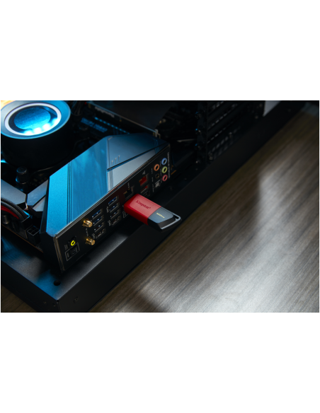 Kingston Technology DataTraveler 128GB USB3.2 Gen1 Exodia M (Negro + Rojo)