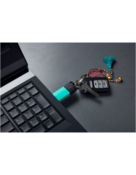 Kingston Technology DataTraveler 256GB USB3.2 Gen1 Exodia M (Negro + Turquesa)