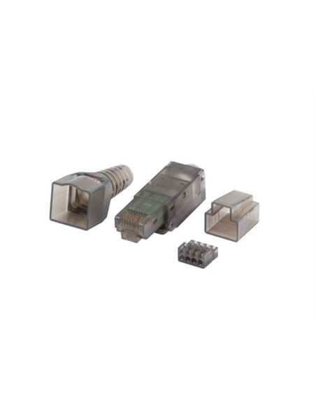 Lanberg PLUA-6000TL conector RJ-45 Transparente
