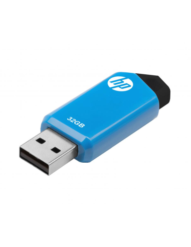 HP v150w unidad flash USB 32 GB USB tipo A 2.0 Negro, Azul