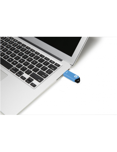 HP v150w unidad flash USB 32 GB USB tipo A 2.0 Negro, Azul