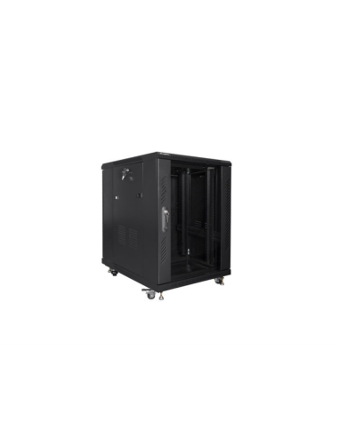 Lanberg FF01-6815-12B armario rack 15U Rack o bastidor independiente Negro