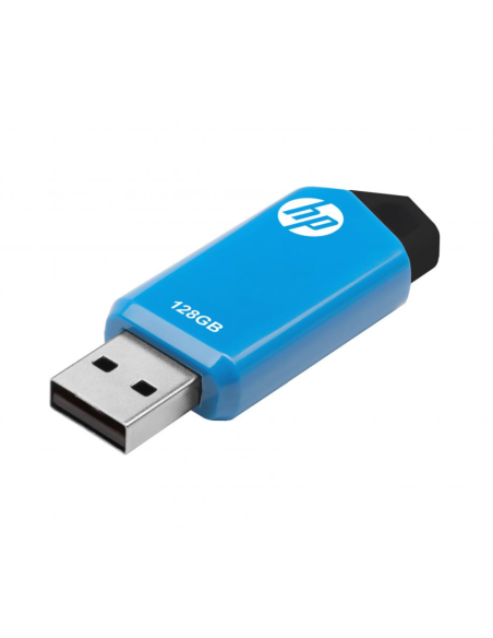 HP v150w unidad flash USB 128 GB USB tipo A 2.0 Negro, Azul
