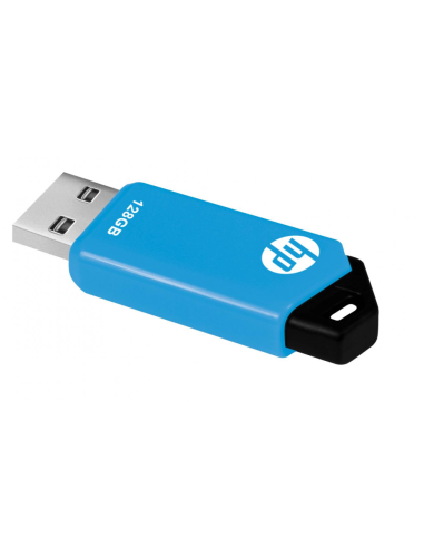 HP v150w unidad flash USB 128 GB USB tipo A 2.0 Negro, Azul