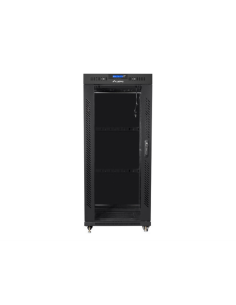 Lanberg FF01-8822-12BL armario rack 22U Rack o bastidor independiente Negro