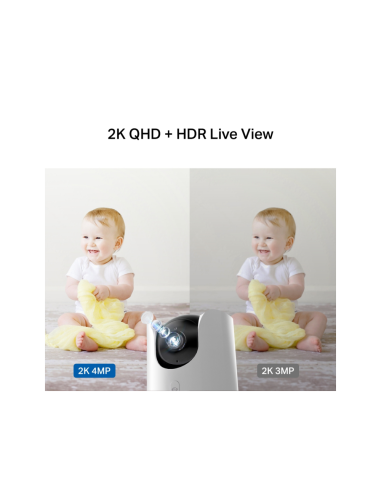 TP-Link Tapo C225 Torre Cámara de seguridad IP Interior 2560 x 1440 Pixeles Escritorio