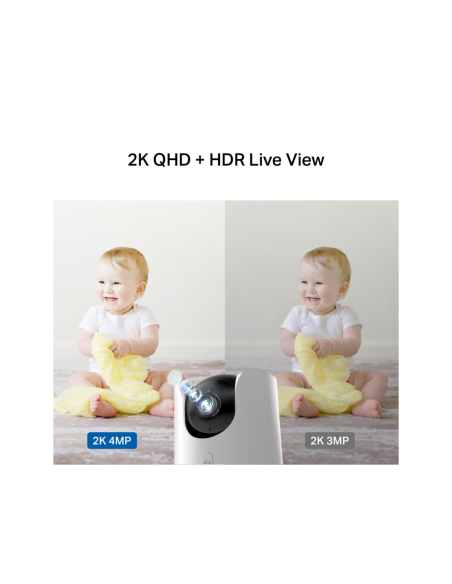 TP-Link Tapo C225 Torre Cámara de seguridad IP Interior 2560 x 1440 Pixeles Escritorio