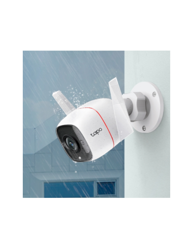 TP-Link Tapo TC65 cámara de vigilancia Bala (forma) Cámara de seguridad IP Exterior 2304 x 1296 Pixeles Techo/pared