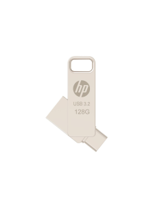 PNY HP x206C unidad flash USB 128 GB USB Type-A / USB Type-C 3.2 Gen 1 (3.1 Gen 1) Plata