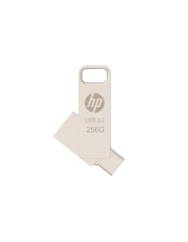 PNY HP x206C unidad flash USB 256 GB USB Type-A / USB Type-C 3.2 Gen 1 (3.1 Gen 1) Plata