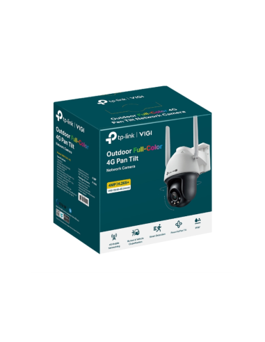 TP-Link VIGI C540-4G Torreta Cámara de seguridad IP Interior y exterior 2560 x 1440 Pixeles Techo/pared