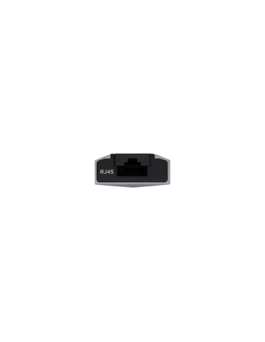 AISENS USB-C dock 5 en 1, USB-C a 1xHDMI, 1xRJ45, 2xUSB, 1xPD, Gris, 15 cm