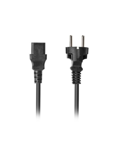 Lanberg CA-C13C-15CC-0018-BK cable de transmisión Negro 1,8 m C13 acoplador CEE7/7