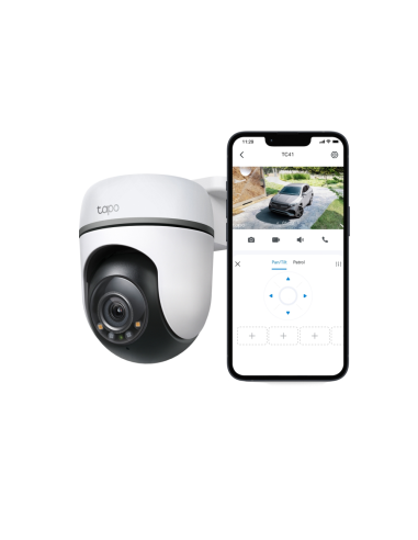 TP-Link Tapo TC41 V2 Esférico Cámara de seguridad IP Interior y exterior 2304 x 1296 Pixeles Techo/Pared/Poste