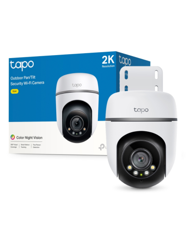 TP-Link Tapo TC41 V2 Esférico Cámara de seguridad IP Interior y exterior 2304 x 1296 Pixeles Techo/Pared/Poste