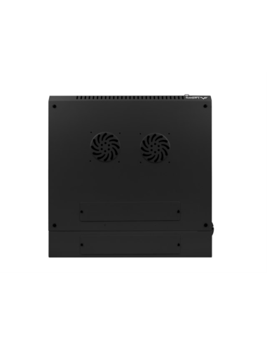 Lanberg WF02-6609-10B armario rack 9U Bastidor de pared Negro