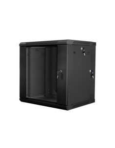 Lanberg WF02-6612-10B armario rack 12U Bastidor de pared Negro