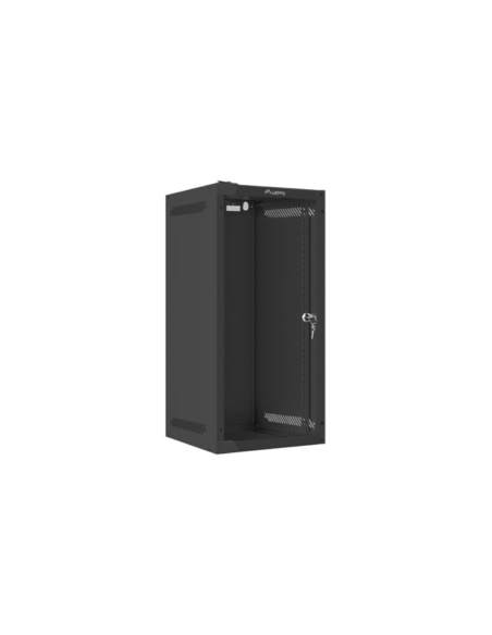 Lanberg WF10-2312-10B armario rack 12U Bastidor de pared Negro