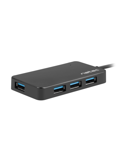 NATEC Silkworm USB 2.0 Type-C 5000 Mbit/s Negro