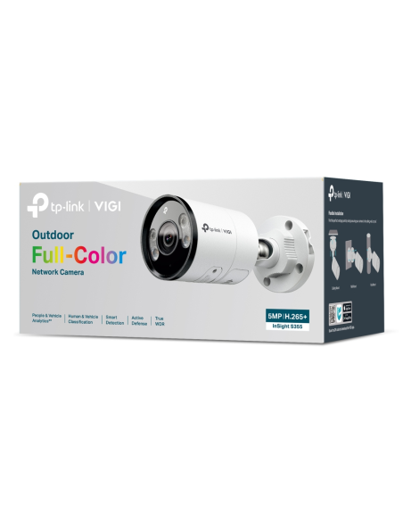 TP-Link INSIGHT S355 Bala (forma) Cámara de seguridad IP Exterior 2880 x 1620 Pixeles Pared