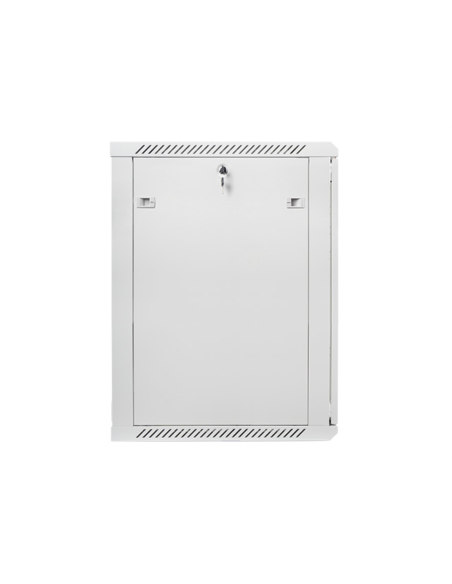 Lanberg WF01-6618-10S armario rack 18U Bastidor de pared Gris