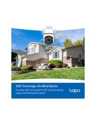 TP-Link Tapo TC43(EU) V2 Esférico Cámara de seguridad IP Interior y exterior 2880 x 1620 Pixeles Techo/Pared/Poste