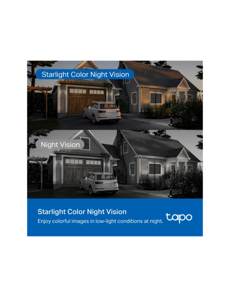 TP-Link Tapo TC43(EU) V2 Esférico Cámara de seguridad IP Interior y exterior 2880 x 1620 Pixeles Techo/Pared/Poste