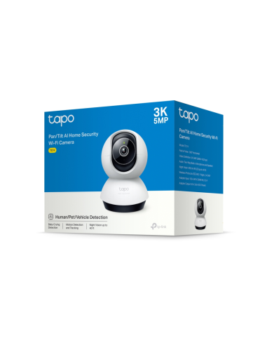 TP-Link Tapo TC74 cámara de vigilancia Bombilla Cámara de seguridad IP Interior 2880 x 1620 Pixeles Techo/Escritorio