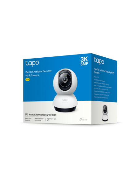 TP-Link Tapo TC74 cámara de vigilancia Bombilla Cámara de seguridad IP Interior 2880 x 1620 Pixeles Techo/Escritorio