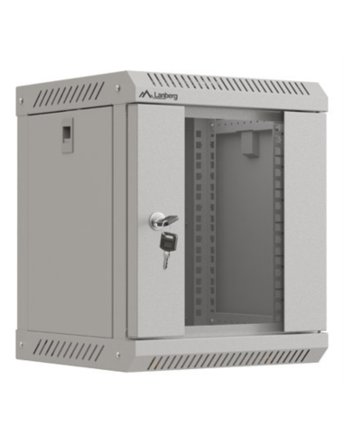 Lanberg WF11-3306-10S armario rack 6U Bastidor de pared Gris