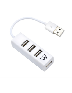 Ewent EW1122 hub de interfaz USB 2.0 Blanco