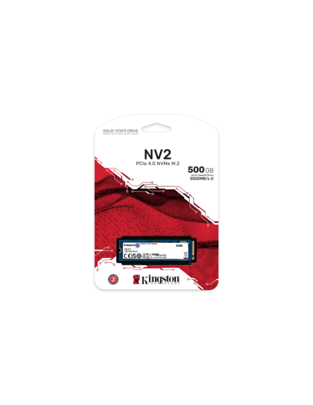 Kingston Technology NV2 500 GB M.2 PCI Express 4.0 NVMe 3D NAND