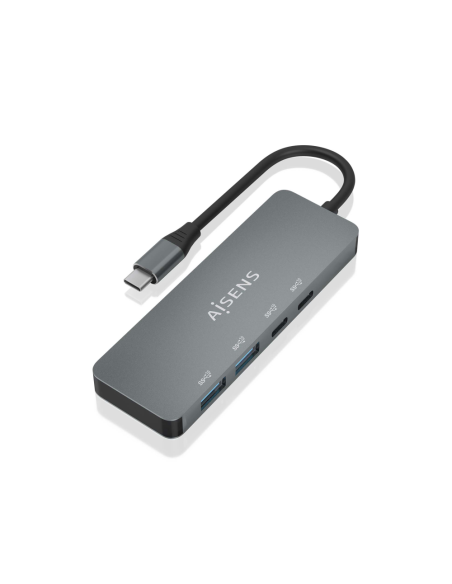 AISENS A109-0694 hub de interfaz USB 3.2 Gen 2 (3.1 Gen 2) Type-C 10000 Mbit/s