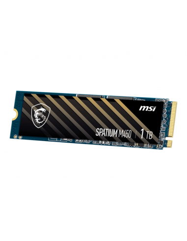 MSI SPATIUM M450 PCIe 4.0 NVMe M.2 1TB PCI Express 4.0 3D NAND