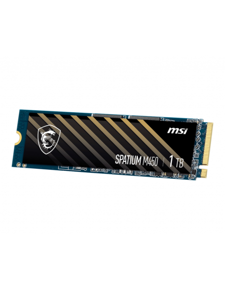 MSI SPATIUM M450 PCIe 4.0 NVMe M.2 1TB PCI Express 4.0 3D NAND