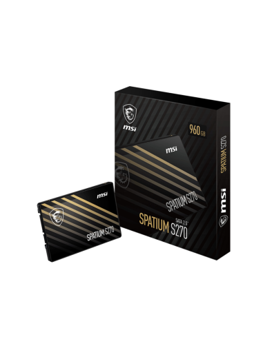 MSI Spatium S270 SATA 2.5 960GB 2.5" Serial ATA III 3D NAND